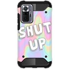 Egstech Xiaomi Redmi Note 10 Pro Kılıf Army Tank Full Koruma Antishock - Shut Up