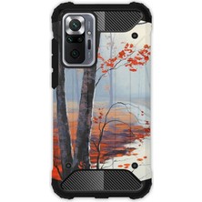 Egstech Xiaomi Redmi Note 10 Pro Kılıf Army Tank Full Koruma Antishock - Sonbahar