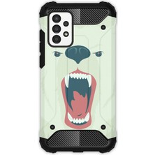 Egstech Samsung Galaxy A52 Kılıf Army Tank Full Koruma Antishock - Bear Fight