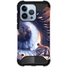 Egstech Apple iPhone 13 Pro Kılıf Army Tank Full Koruma Antishock - Aşk Gözyaşı