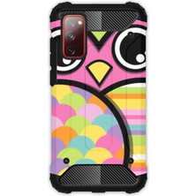 Egstech Samsung Galaxy S20 Fe Kılıf Army Tank Full Koruma Antishock - Baykuş