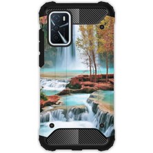 Egstech Oppo A16 Kılıf Army Tank Full Koruma Antishock - Şelale