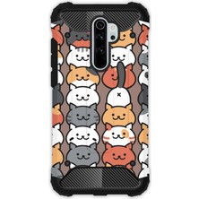 Egstech Redmi Note 8 Pro Kılıf Army Tank Full Koruma Antishock - Nankör Kedi