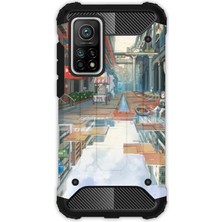 Egstech Xiaomi 10T - 10T Pro Kılıf Army Tank Full Koruma Antishock - 3D Anime