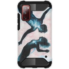 Egstech Samsung Galaxy S20 Fe Kılıf Army Tank Full Koruma Antishock - Waterlove