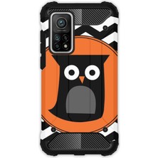 Egstech Xiaomi 10T - 10T Pro Kılıf Army Tank Full Koruma Antishock - Zigzag Baykuş