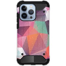 Egstech Apple iPhone 13 Pro Kılıf Army Tank Full Koruma Antishock - Abstract