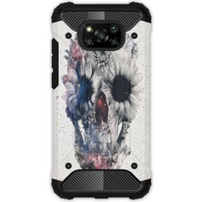 Egstech Xiaomi Poco X3 Nfc - X3 Pro Kılıf Army Tank Full Koruma Antishock - Dişi Iskelet