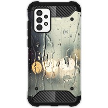 Egstech Samsung Galaxy A52 Kılıf Army Tank Full Koruma Antishock - Yağmurlu Bir Akşam