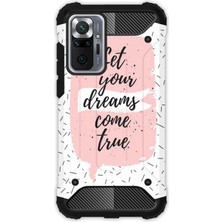 Egstech Xiaomi Redmi Note 10 Pro Kılıf Army Tank Full Koruma Antishock - Let Dream Love