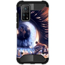 Egstech Xiaomi 10T - 10T Pro Kılıf Desenli Antishock Crash Kapak - Aşk Gözyaşı