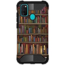 Egstech Samsung Galaxy M21 / M30S Kılıf Army Tank Full Koruma Antishock - Kütüphane