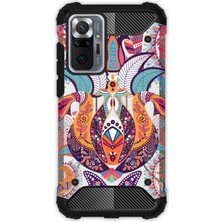 Egstech Xiaomi Redmi Note 10 Pro Kılıf Army Tank Full Koruma Antishock - Mandala Aşk