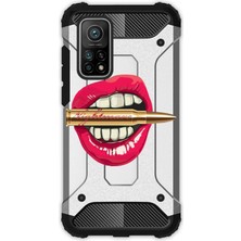 Egstech Xiaomi 10T - 10T Pro Kılıf Desenli Antishock Crash Kapak - Mermidudak