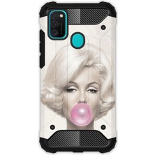 Egstech Samsung Galaxy M21 / M30S Kılıf Army Tank Full Koruma Antishock - Trend Marliyn