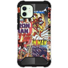 Egstech Apple iPhone 12 / 12 Pro Kılıf Army Tank Full Koruma Antishock - Londra Gece