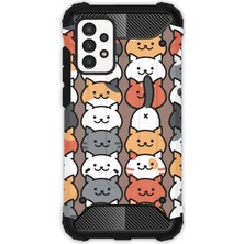 Egstech Samsung Galaxy A32 4g Kılıf Army Tank Full Koruma Antishock - Nankör Kedi