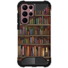 Egstech Samsung Galaxy S22 Ultra Kılıf Army Tank Full Koruma Antishock - Kütüphane