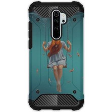 Egstech Xiaomi Redmi Note 8 Pro Kılıf Army Tank Full Koruma Antishock - Aşk Acısı