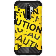 Egstech Xiaomi Redmi Note 8 Pro Kılıf Army Tank Full Koruma Antishock - Girilmez