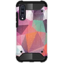Egstech Samsung Galaxy A70 Kılıf Army Tank Full Koruma Antishock - Abstract