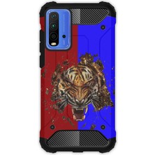 Egstech Xiaomi Redmi 9t / Poco M3 Kılıf Army Tank Full Koruma Antishock - Karadeniz Kaplanları