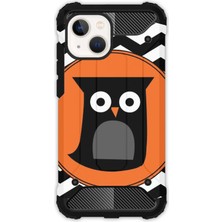 Egstech Apple iPhone 13 Kılıf Army Tank Full Koruma Antishock - Zigzag Baykuş