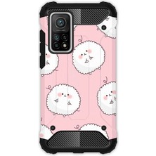 Egstech Xiaomi 10T - 10T Pro Kılıf Army Tank Full Koruma Antishock - Tombul Kuzular