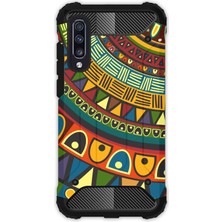 Egstech Samsung Galaxy A70 Kılıf Army Tank Full Koruma Antishock - Mısır Grafik