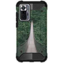 Egstech Xiaomi Redmi Note 10 Pro Kılıf Army Tank Full Koruma Antishock - Korku Köprüsü