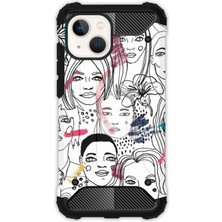 Egstech Apple iPhone 13 Kılıf Army Tank Full Koruma Antishock - Kadınlar Güzeldir