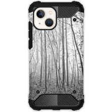 Egstech Apple iPhone 13 Kılıf Army Tank Full Koruma Antishock - Korku Ormanı