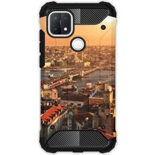 Egstech Oppo A15 - Oppo A15S Kılıf Army Tank Full Koruma Antishock - Galata