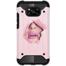 Egstech Xiaomi Poco X3 Nfc - X3 Pro Kılıf Army Tank Full Koruma Antishock - Saklı Aşk