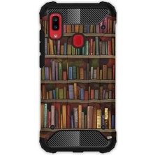 Egstech Samsung Galaxy A20 - A30 Kılıf Army Tank Full Koruma Antishock - Kütüphane
