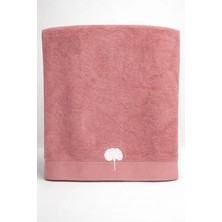 More Home  Plaş  Havlusu Doğal Bambu 70 x 140 Mürdüm