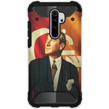 Egstech Xiaomi Redmi Note 8 Pro Kılıf Army Tank Full Koruma Antishock - Gs Mustafa Kemal