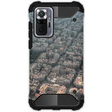 Egstech Xiaomi Redmi Note 10 Pro Kılıf Army Tank Full Koruma Antishock - Barcelona