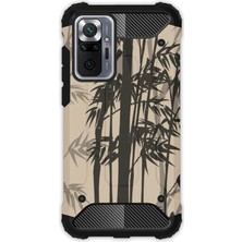 Egstech Xiaomi Redmi Note 10 Pro Kılıf Army Tank Full Koruma Antishock - Spring Palm