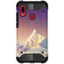 Egstech Samsung Galaxy A20 - A30 Kılıf Army Tank Full Koruma Antishock - Hit Mermer