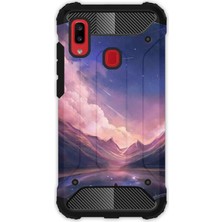 Egstech Samsung Galaxy A20 - A30 Kılıf Army Tank Full Koruma Antishock - Mars Life
