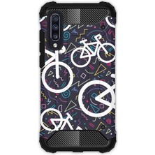 Egstech Samsung Galaxy A70 Kılıf Army Tank Full Koruma Antishock - Bisiklet