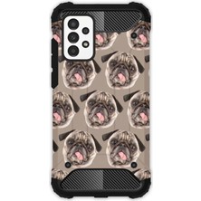 Egstech Samsung Galaxy A52 Kılıf Army Tank Full Koruma Antishock - Pug Pug Köpek
