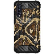 Egstech Samsung Galaxy A70 Kılıf Army Tank Full Koruma Antishock - Anaconda