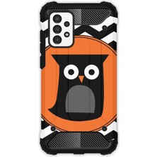Egstech Samsung Galaxy A52 Kılıf Army Tank Full Koruma Antishock - Zigzag Baykuş