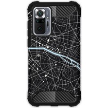 Egstech Xiaomi Redmi Note 10 Pro Kılıf Army Tank Full Koruma Antishock - Kroki Şehir
