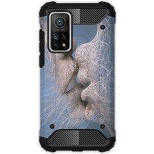 Egstech Xiaomi 10T - 10T Pro Kılıf Army Tank Full Koruma Antishock - Dijital Aşk