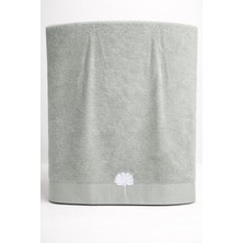 More Home   Doğal Bambu Banyo & Plaş & Spor Havlusu 70*140 Yağ Yeşili