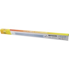 Go İthalat Nisaluce EAMP-107 2 Pcs 80W 120CM Kristal Bant Armatür BEYAZ=6500K Alüminyum Kapak IP20 - Y Bağlantı (5468)