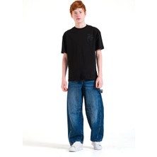 Loco Loco Erkek 8241 Süprem Çiçek Işlemeli Tshirt